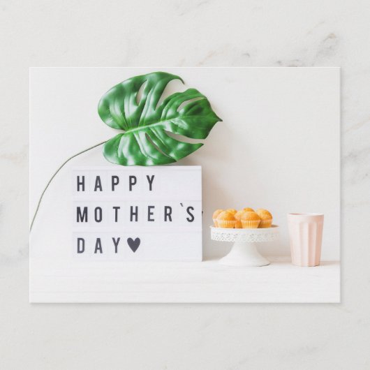 Happy Moederdag Briefkaart (Voorkant)