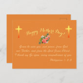 Happy Moederdag Briefkaart (Voorkant / Achterkant)