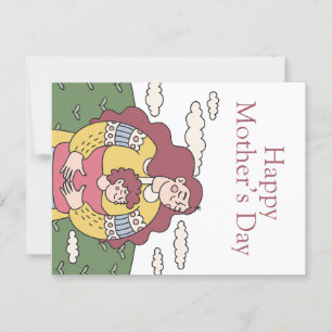 Happy Moederdag Briefkaart