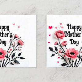 Happy Moederdag Briefkaart