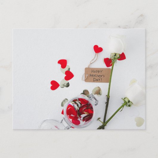 Happy Moederdag Briefkaart (Voorkant)