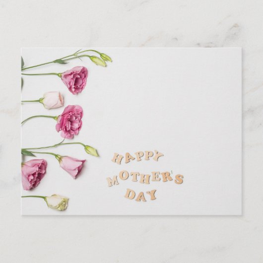 Happy Moederdag Briefkaart (Voorkant)