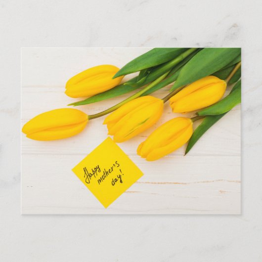Happy Moederdag Briefkaart (Voorkant)