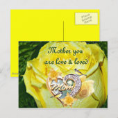 Happy Moederdag_ Briefkaart (Voorkant / Achterkant)