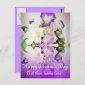 Happy Moederdag_ Briefkaart (Voorkant / Achterkant)