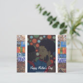 Happy Moederdag- Briefkaart (Staand voorkant)
