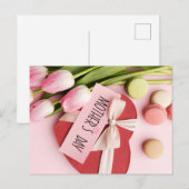 Happy Moederdag Briefkaart (Voorkant / Achterkant)