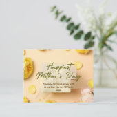 Happy Moederdag Briefkaart (Staand voorkant)
