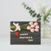Happy Moederdag Briefkaart (Staand voorkant)