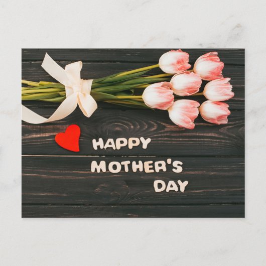 Happy Moederdag Briefkaart (Voorkant)