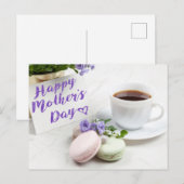 Happy Moederdag Briefkaart (Voorkant / Achterkant)