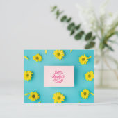 Happy Moederdag Briefkaart (Staand voorkant)