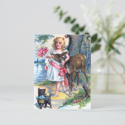 Happy Moederdag Briefkaart (Staand voorkant)