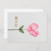 Happy Moederdag Briefkaart (Voorkant / Achterkant)