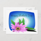 Happy Moederdag - Briefkaart (Voorkant / Achterkant)