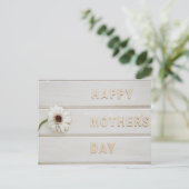 Happy Moederdag Briefkaart (Staand voorkant)