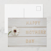 Happy Moederdag Briefkaart (Voorkant / Achterkant)