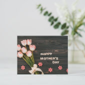 Happy Moederdag Briefkaart (Staand voorkant)
