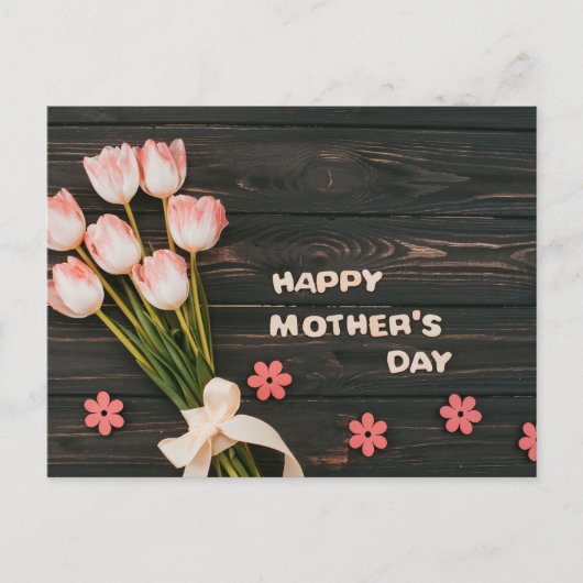 Happy Moederdag Briefkaart (Voorkant)