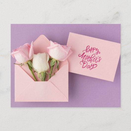 Happy Moederdag Briefkaart (Voorkant)