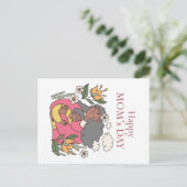 Happy Moederdag Briefkaart (Staand voorkant)