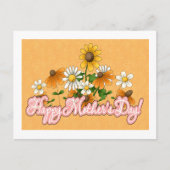 Happy Moederdag Briefkaart (Voorkant)