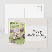 Happy Moederdag Briefkaart (Voorkant / Achterkant)