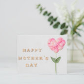 Happy Moederdag Briefkaart (Staand voorkant)