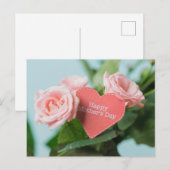 Happy Moederdag Briefkaart (Voorkant / Achterkant)