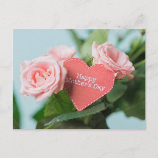 Happy Moederdag Briefkaart (Voorkant)