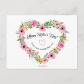 Happy Moederdag Briefkaart (Voorkant)