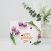 Happy Moederdag Briefkaart (Staand voorkant)