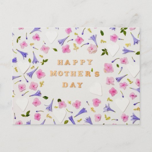 Happy Moederdag Briefkaart (Voorkant)