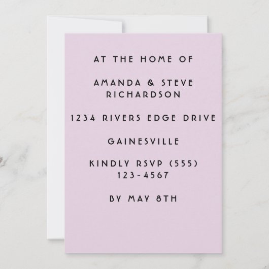 Happy Moederdag Brunch Kaart (Achterkant)