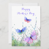 Happy Moederdag - Butterflies Flying Spring Joy (Voorkant)