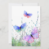 Happy Moederdag - Butterflies Flying Spring Joy (Achterkant)