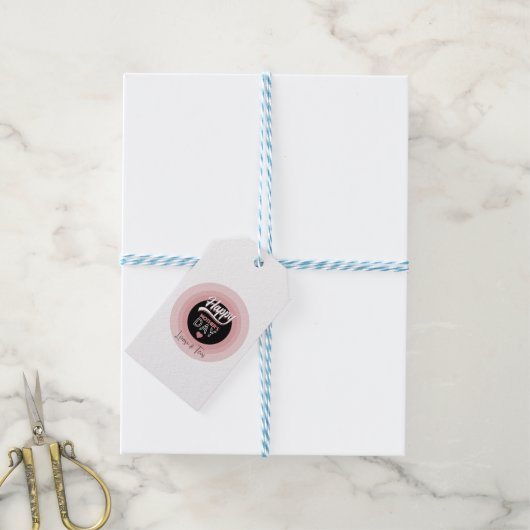 Happy moederdag cadeaulabel (Met Touw)