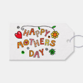 Happy Moederdag Cadeaulabel (Voorkant (Horizontaal))