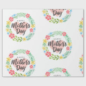 Happy Moederdag Cadeaupapier (Vlak)