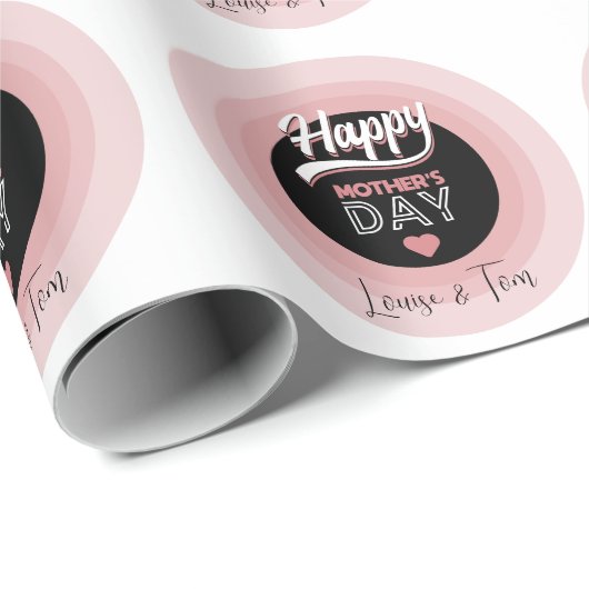 Happy moederdag cadeaupapier (Rol Hoek)