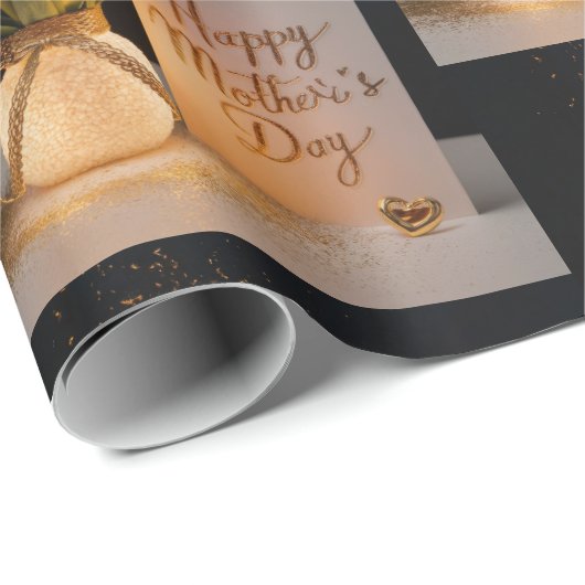 Happy Moederdag Cadeaupapier (Rol Hoek)