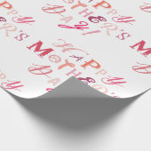 HAPPY MOEDERDAG CADEAUPAPIER (Hoek)