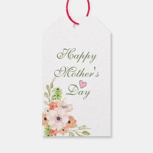 Happy Moederdag CadeausGift Label Cadeaulabel (Achterkant)