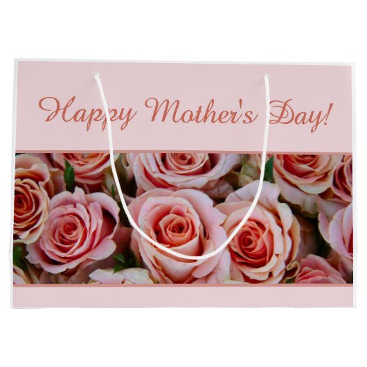 Happy Moederdag cadetas Large Cadeautasje (Achterkant)