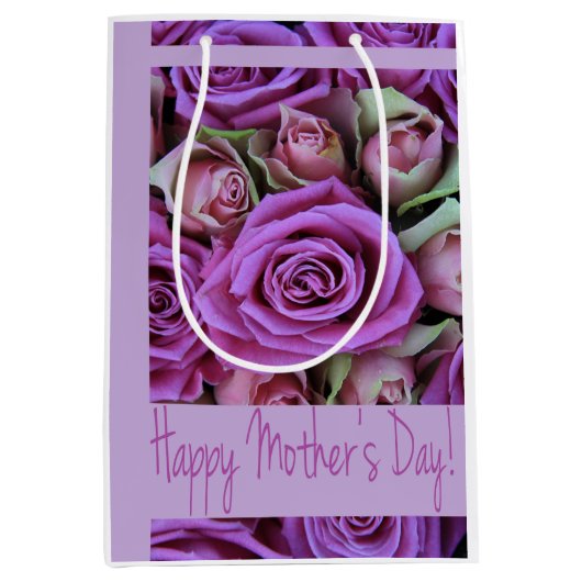 Happy Moederdag cadetas Medium Cadeauzakje (Voorkant)