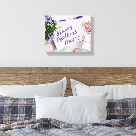 HAPPY MOEDERDAG CANVAS AFDRUK (Insitu (Slaapkamer))