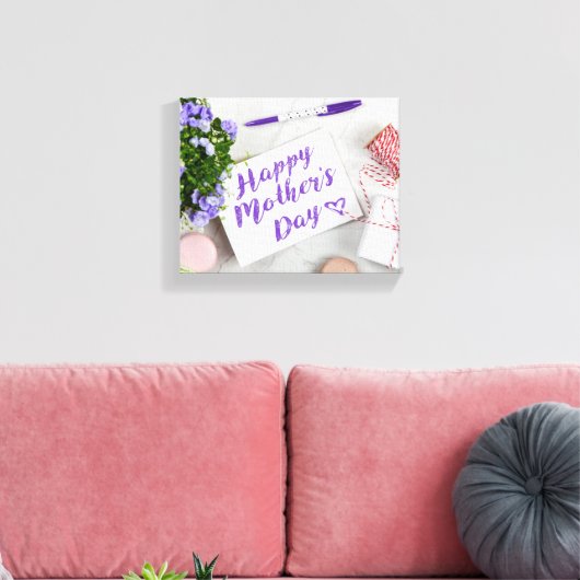 HAPPY MOEDERDAG CANVAS AFDRUK (Insitu (Woonkamer))