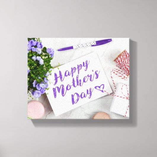 HAPPY MOEDERDAG CANVAS AFDRUK (Voorkant)