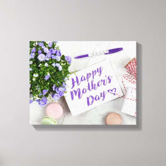 HAPPY MOEDERDAG CANVAS AFDRUK (Voorkant)