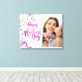 Happy Moederdag Canvas Afdruk (Insitu (Houten vloer))